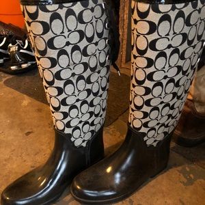 Coach Rainboots